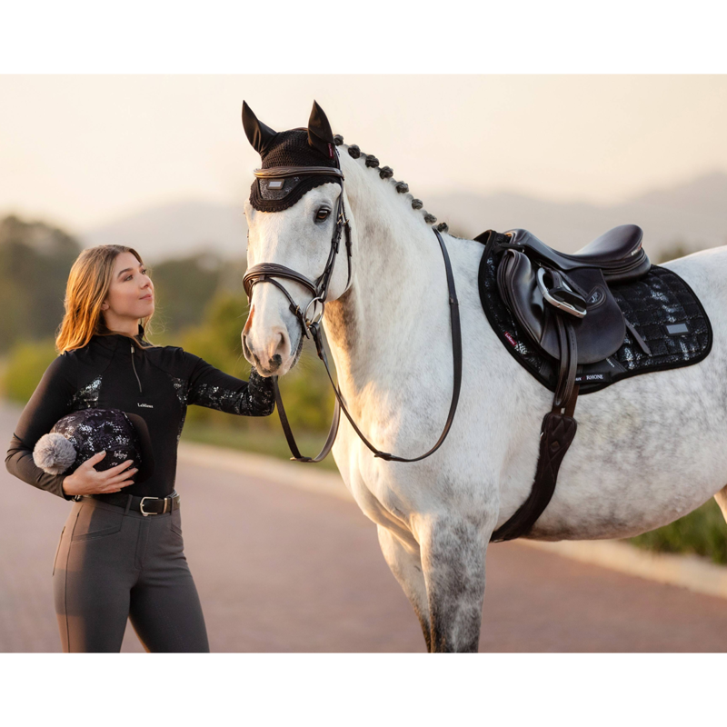 LeMieux Adour EuroJump Square - Black-2